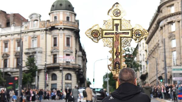 Spasovdan ili Vaznesenje Gospodnje pravoslavna crkva proslavlja četrdesetog dana posle Hristovog vaskrsenja i uvek pada u četvrtak, šeste nedelje posle Vaskrsa. - Sputnik Srbija