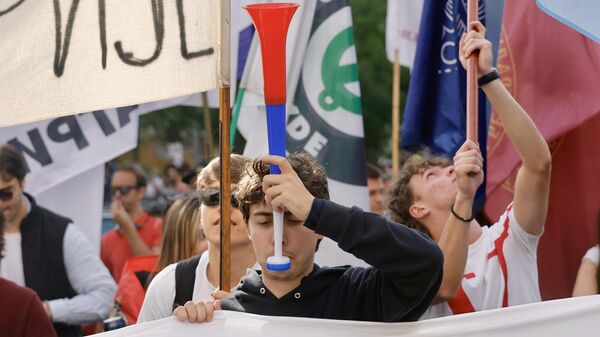 studentski protest - Sputnik Srbija