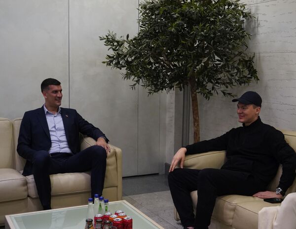 Михаил Дегтјарјов и Марко Кешељ - Sputnik Србија