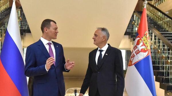 Prijem Mihaila Degtjarjova - Sputnik Srbija