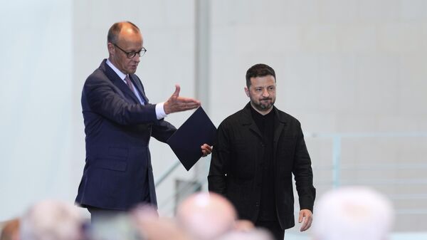 Fridrih Merc i Vladimir Zelenski - Sputnik Srbija