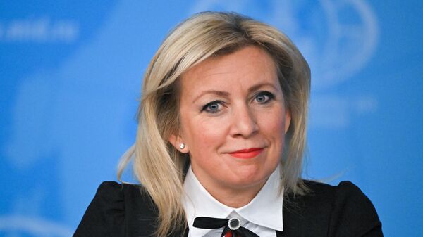 Portparol ruskog MIP Marija Zaharova - Sputnik Srbija