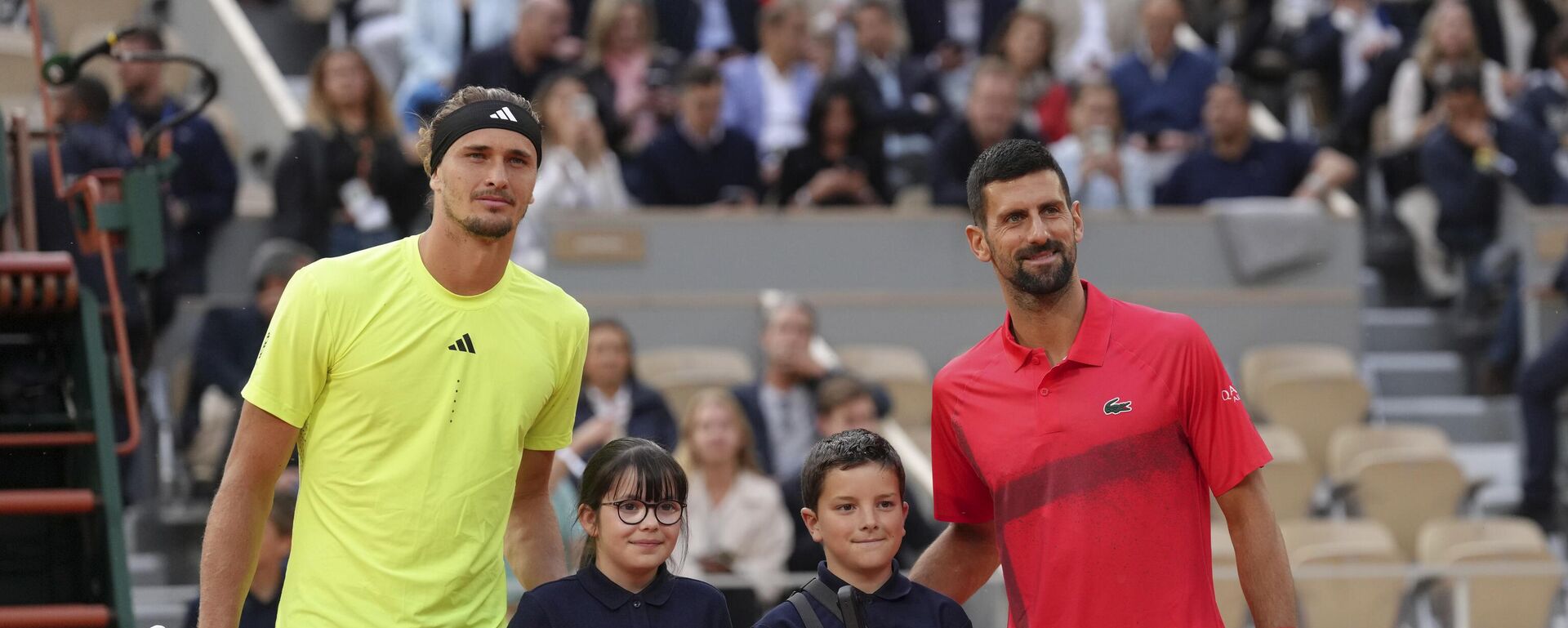 Новак Ђоковић и Саша Зверев - Sputnik Србија, 1920, 05.06.2025