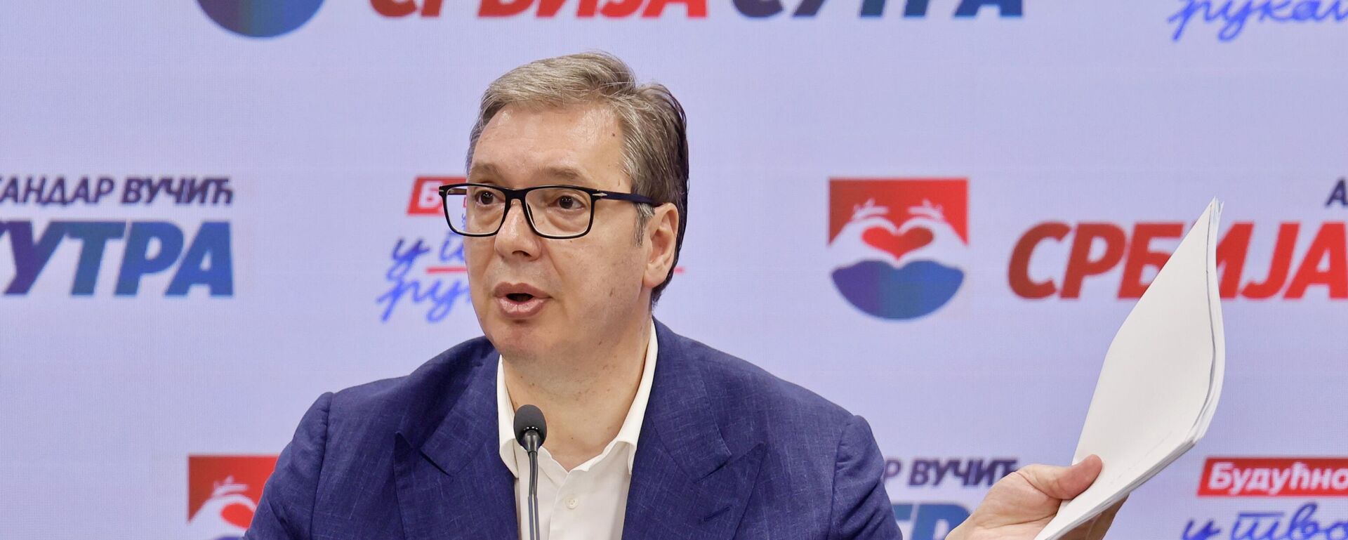 Aleksandar Vučić - Sputnik Srbija, 1920, 08.06.2025