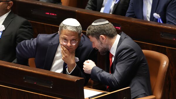 Itamar Ben Gvir i Bezalel Smotrič - Sputnik Srbija