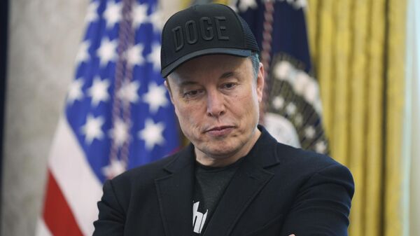 Илон Маск у Белој кући. - Sputnik Србија