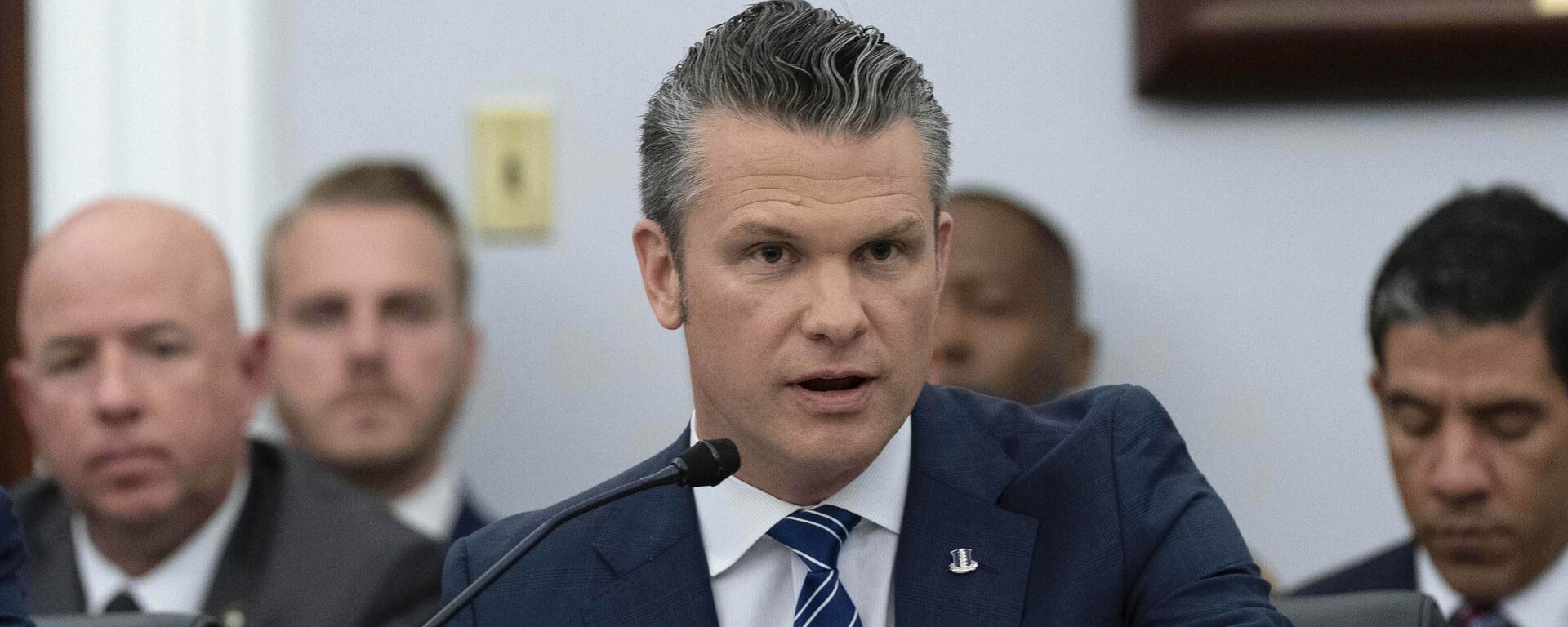 Шеф Пентагона Пит Хегсет - Sputnik Србија, 1920, 17.06.2025