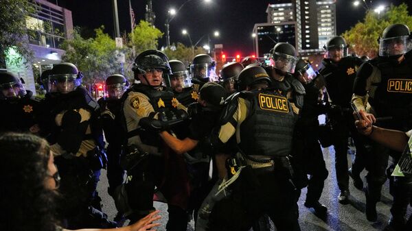 Las Vegas. protest - Sputnik Srbija