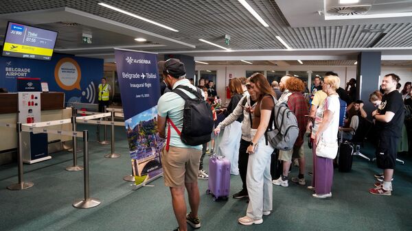 Avion Er Srbije prvi put poleteo direktno ka Tbilisiju - Sputnik Srbija