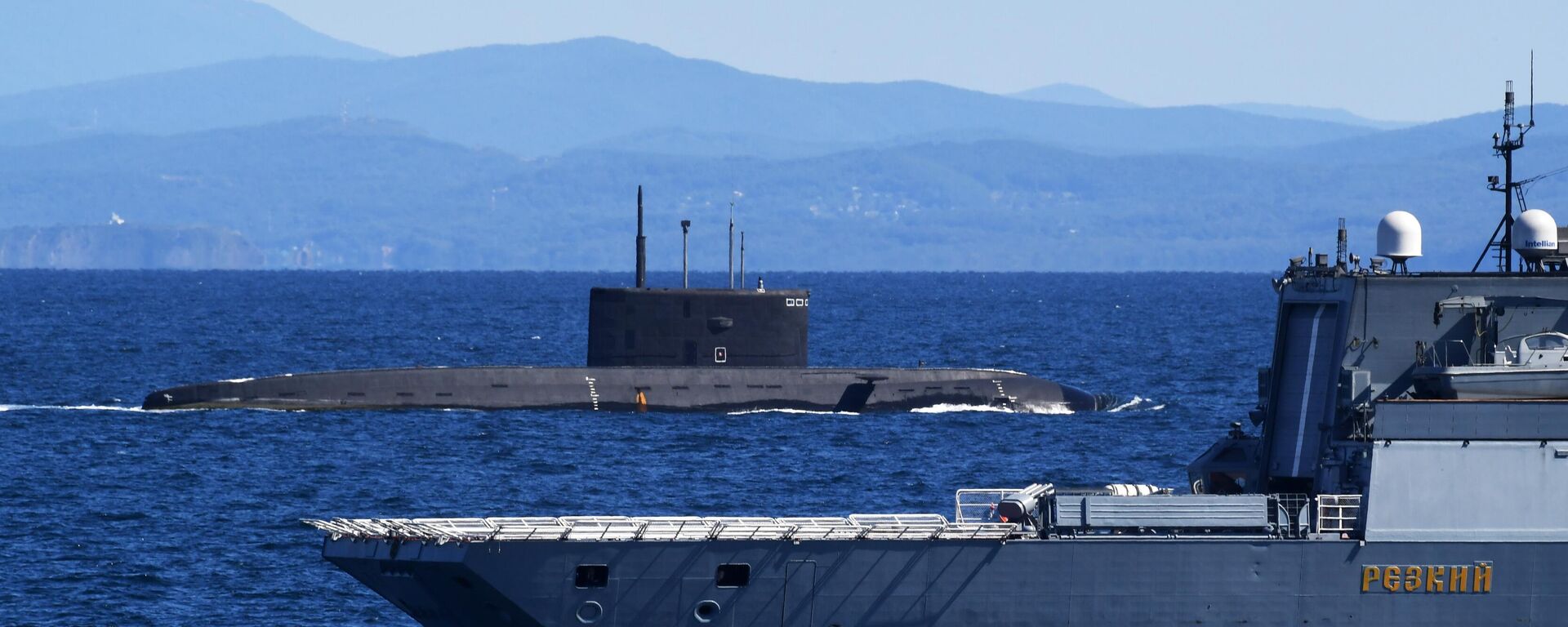 Korveta i podmornica Tihookeanske flote Rusije - Sputnik Srbija, 1920, 24.07.2025