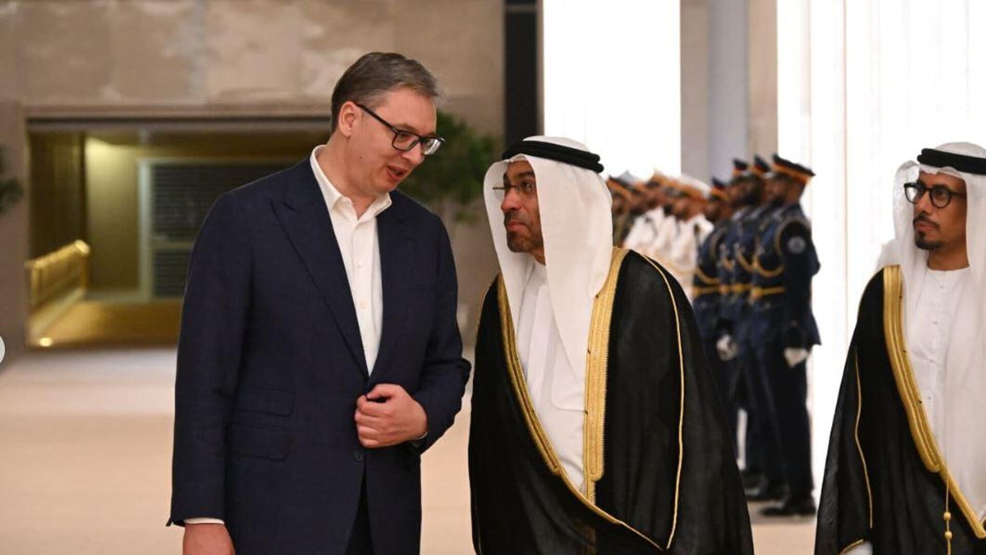 Александар Вучић у УАЕ Александар Вучић у УАЕ - Sputnik Србија, 1920, 17.06.2025