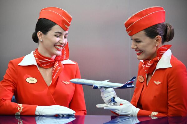 Стјуардесе „Аерофлота“. Стјуардесе „Аерофлота“. - Sputnik Србија