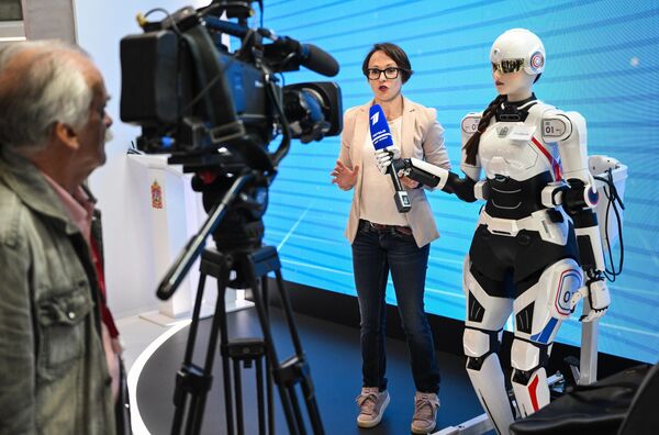 Штанд на Међународном економском форуму Штанд на Међународном економском форуму - Sputnik Србија