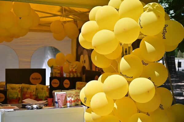 Током три фестивалска дана, посетиоце и њихове љубимце очекује више од 30 излагача - произвођача хране, природне козметике, аксесоара и играчака за псе. - Sputnik Србија