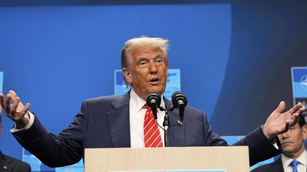 Амерички председник Доналд Трамп - Sputnik Србија