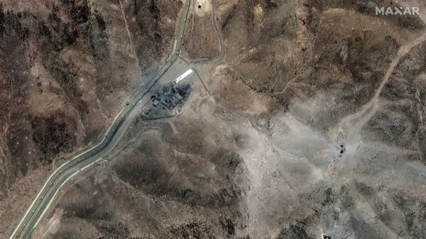 Сателитска слика иранског нуклеарног постројења у Фордоу - Sputnik Србија