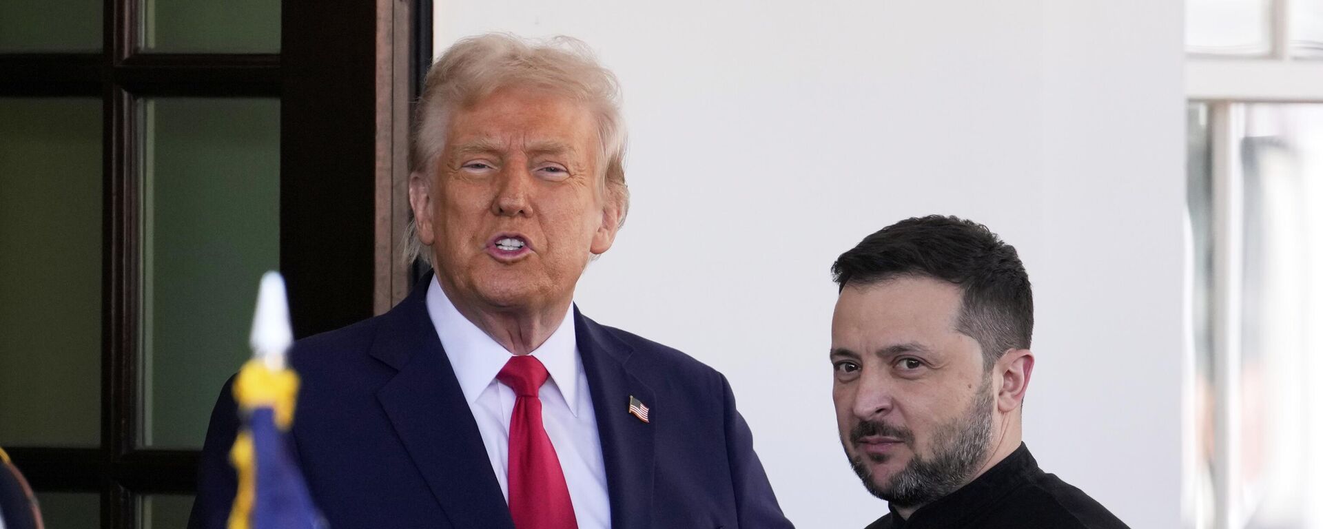 Američki predsednik Donald Tramp i Vladimir Zelenski - Sputnik Srbija, 1920, 04.07.2025