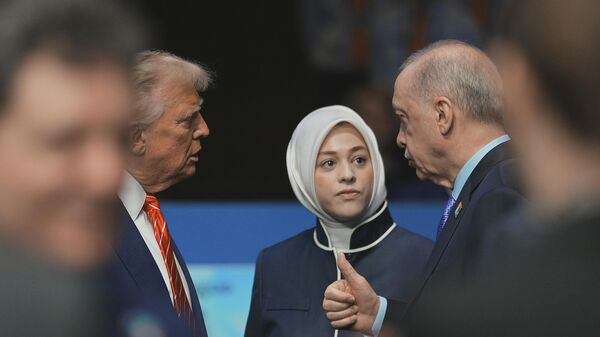 Donald Tramp i Redžep Tajip Erdogan - Sputnik Srbija