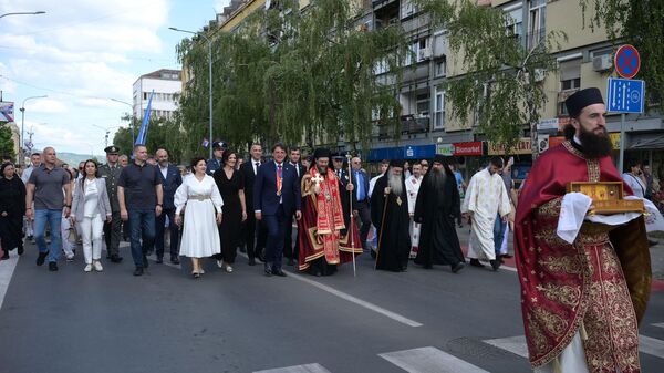 Litija u Kruševcu povodom Vidovdana - Sputnik Srbija