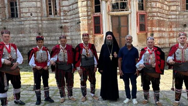 Мел Гибсон на Хиландару - Sputnik Србија