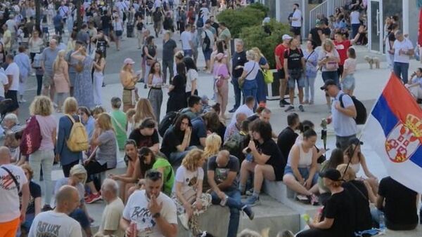 protest studenata, arhivska fotografija - Sputnik Srbija