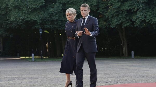 Brižit i Emanuel Makron - Sputnik Srbija