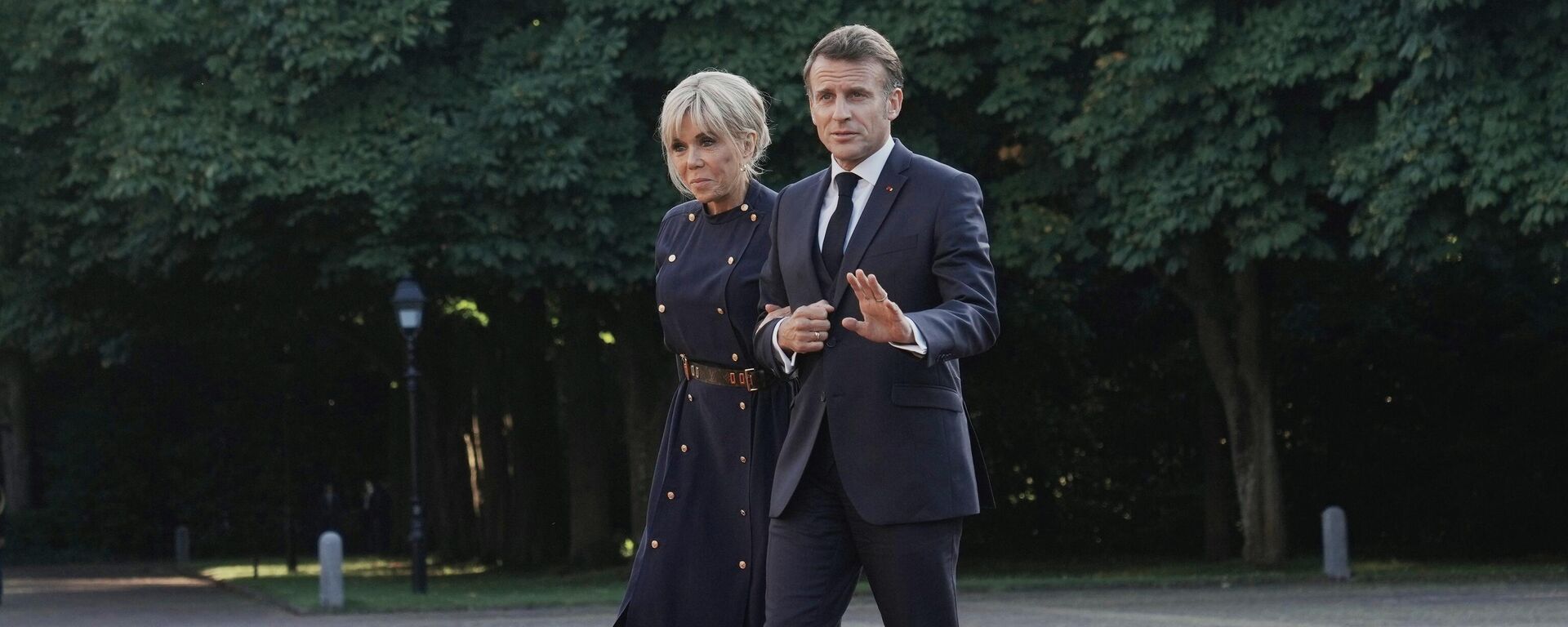 Брижит и Емануел Макрон - Sputnik Србија, 1920, 30.06.2025