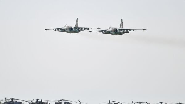Авиони Су-25 грач у зони специјалне војне операције - Sputnik Србија