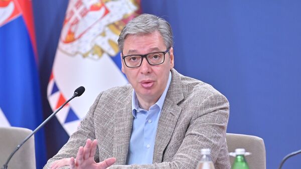 Predsednik Srbije Aleksandar Vučić - Sputnik Srbija