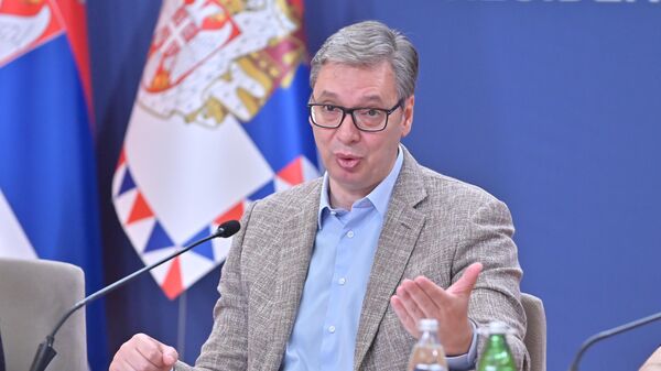 Председник Србије Александар Вучић - Sputnik Србија
