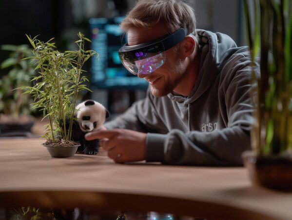 До 2100. године појавиће се нова врста кућних љубимаца названа мини панда.Њихова висина: 15 центиметара Тежина: 300–400 грамаКарактер: друштвен и разигранИсхрана: микробамбус (расте у саксији-генератору) и био-кекси направљени од бамбусових влаканаЖиви 25–30 година (захваљујући VitaPanda чипу) и не разбољева се. До 2100. године појавиће се нова врста кућних љубимаца названа мини панда.Њихова висина: 15 центиметара Тежина: 300–400 грамаКарактер: друштвен и разигранИсхрана: микробамбус (расте у саксији-генератору) и био-кекси направљени од бамбусових влаканаЖиви 25–30 година (захваљујући VitaPanda чипу) и не разбољева се. - Sputnik Србија