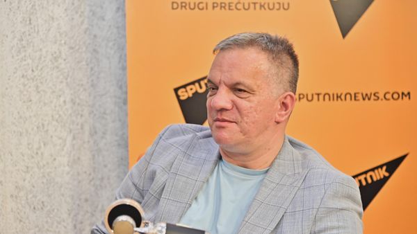 Дејан Вук Станковић у студију Спутњика - Sputnik Србија
