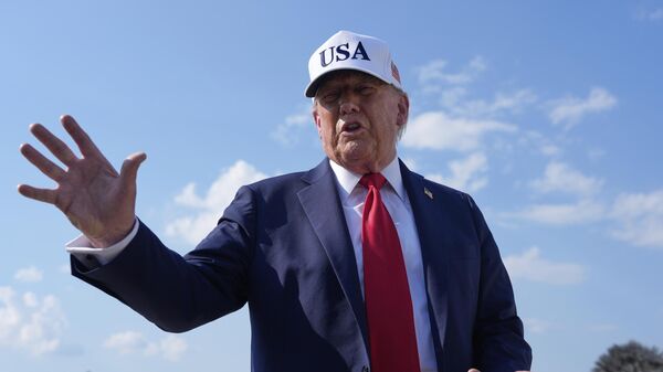 Američki predsednik Donald Tramp - Sputnik Srbija