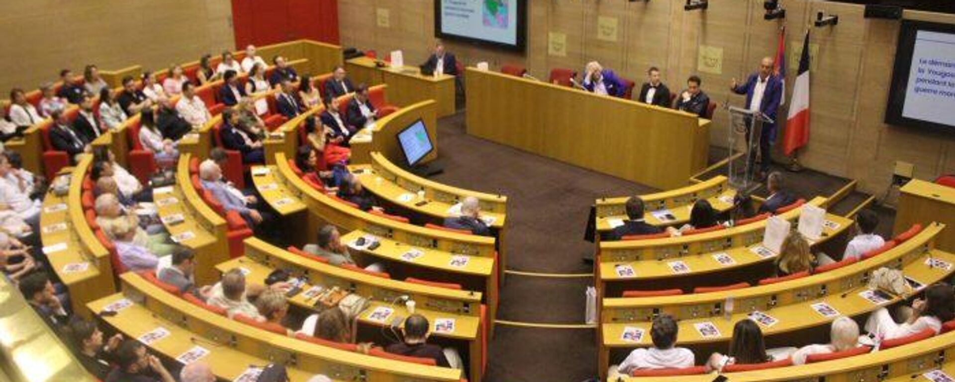 Конференција о српско - француском пријатељству у Сенату у Паризу - Sputnik Србија, 1920, 06.07.2025