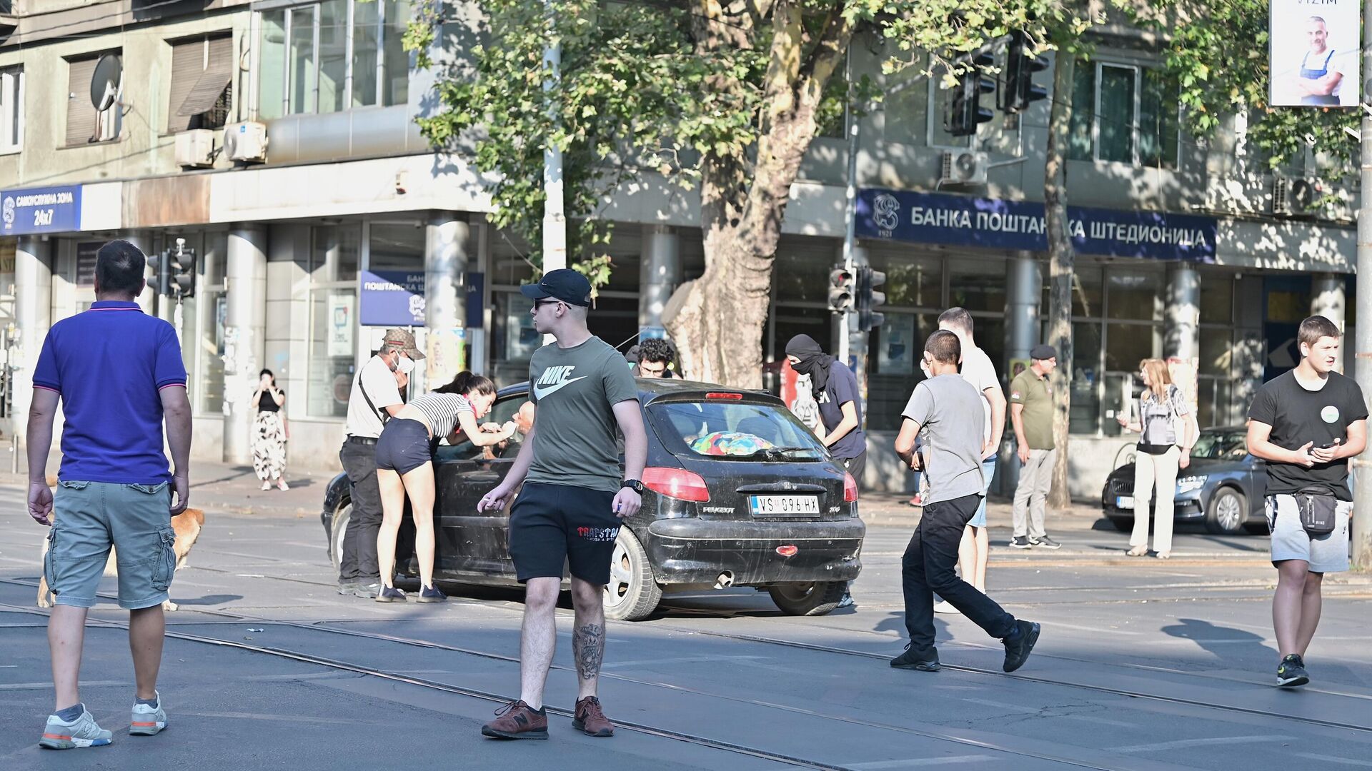 Blokada u Beogradu - Sputnik Srbija, 1920, 09.07.2025