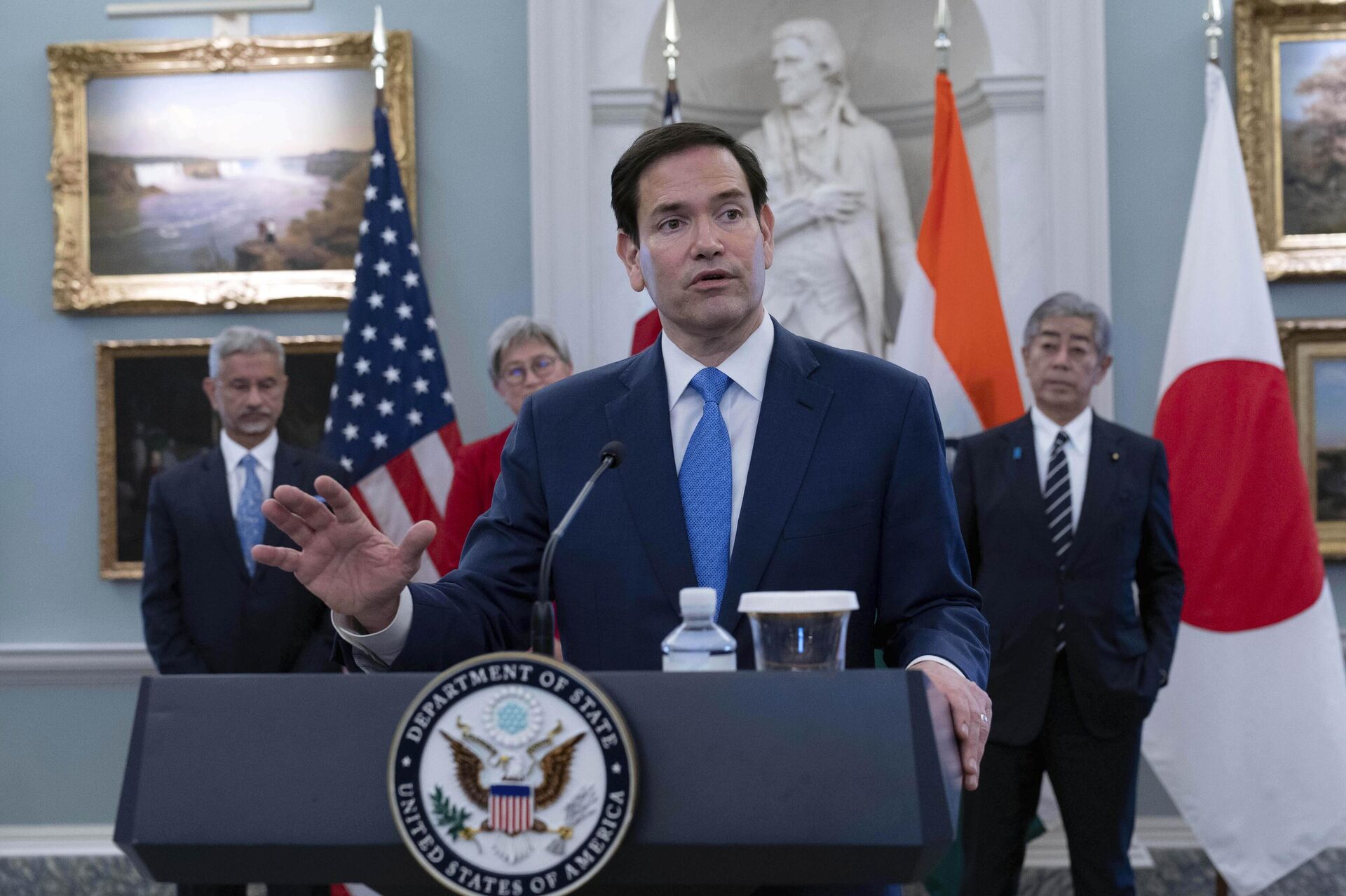 Амерички државни секретар Марко Рубио - Sputnik Србија, 1920, 11.07.2025