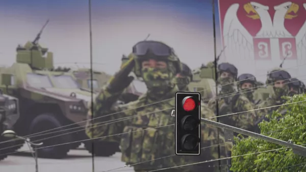 Srpska vosjka na bilbordu - Sputnik Srbija