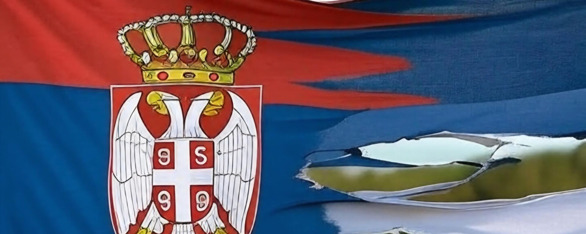 Zastava Republike Srbije - Sputnik Srbija, 1920, 12.07.2025