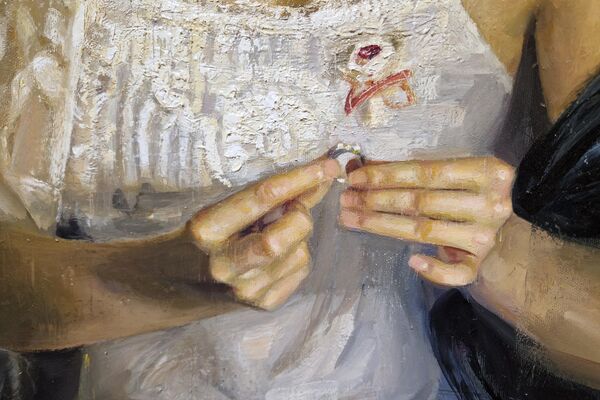 Prsten sam slikala podsveno, možda zato što sam imala problem sa vezivanjem, što sam otišla od kuće  - Sputnik Srbija