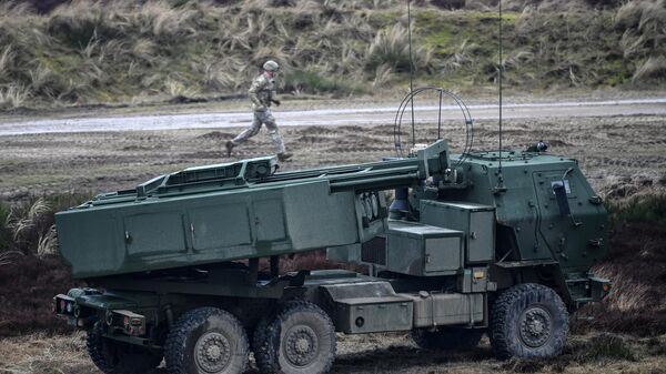Raketni sistem hajmars na vojnim vežbama u Danskoj - Sputnik Srbija