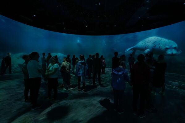 Посетиоци уживају у обиласку на Фестивалу „Чуда Русије“. - Sputnik Србија