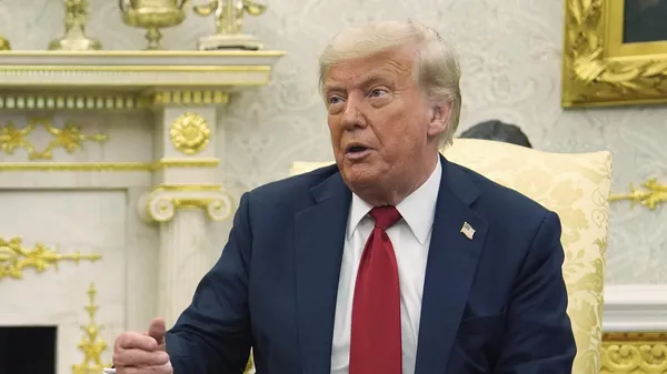 Američki predsednik Donald Tramp - Sputnik Srbija