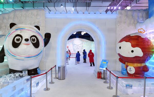 То је једно од најважнијих туристичких места за уживање у скулптурама од леда и снега. - Sputnik Србија