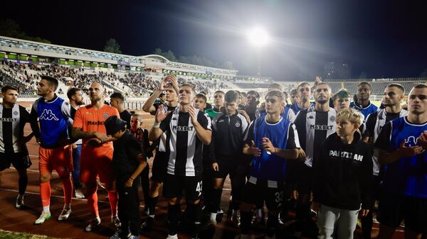 Fudbaleri Partizana - Sputnik Srbija