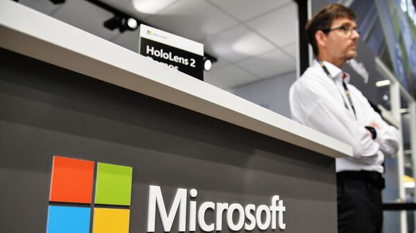 Мајкрософтов штанд на Салону аутомобила у Франкфурту - Sputnik Србија