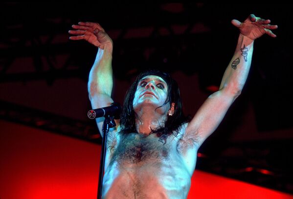 Ози Озборн током наступа у Аргон дворани у Чикагу, Илиноис, 15. новембра 1991. године. - Sputnik Србија