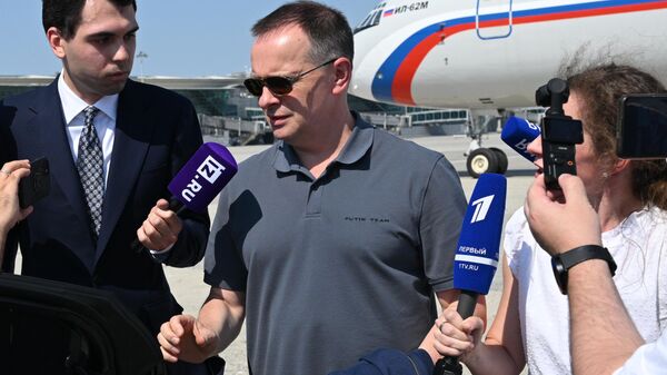 Шеф руског преговарачког тима Владимир Медински - Sputnik Србија