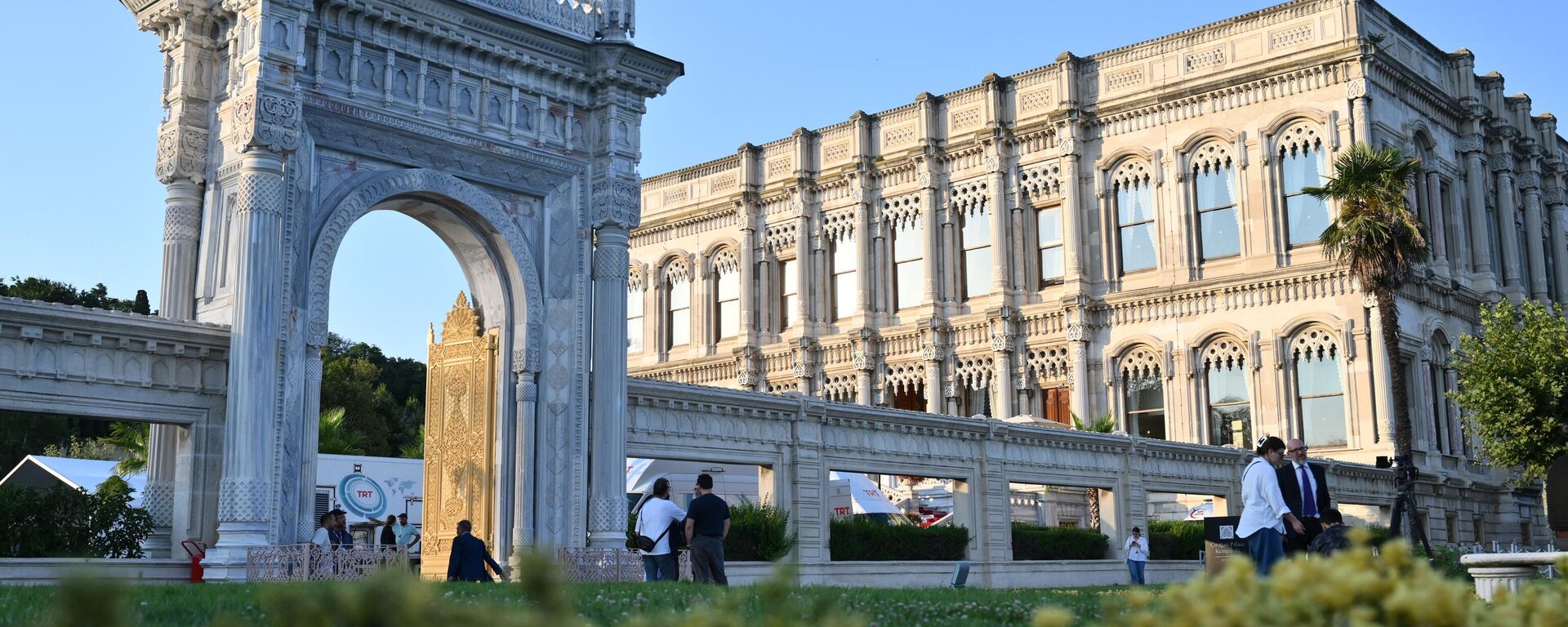 Палата Чираган у којој се одржава трећа рунда преговора Русије и Украјине - Sputnik Србија, 1920, 23.07.2025