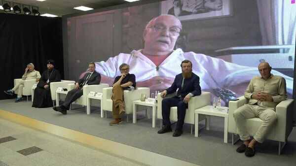 Emir Kusturica i Nikita Mihalkov  - Sputnik Srbija