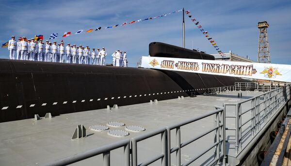 Подморнице и носачи ракета пројекта 'Бореј-А' чине основу поморских стратешких нуклеарних снага, а узимајући у обзир могућности њихове модернизације, они ће обезбеђивати безбедност земље у наредним деценијама. Подморнице и носачи ракета пројекта 'Бореј-А' чине основу поморских стратешких нуклеарних снага, а узимајући у обзир могућности њихове модернизације, они ће обезбеђивати безбедност земље у наредним деценијама. - Sputnik Србија